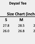 esc size chart image